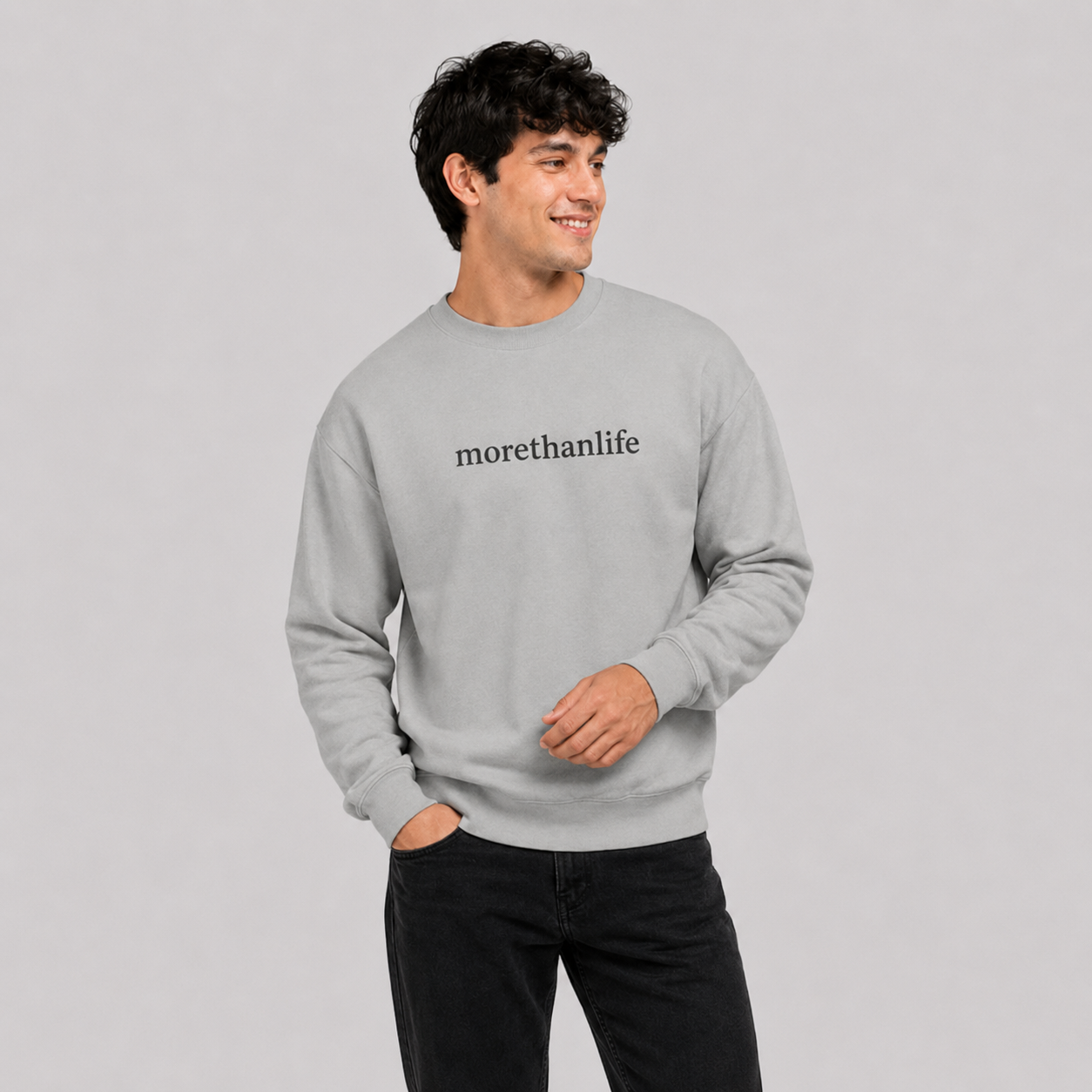 The Original 'More than life Behind Me' Sweatshirt