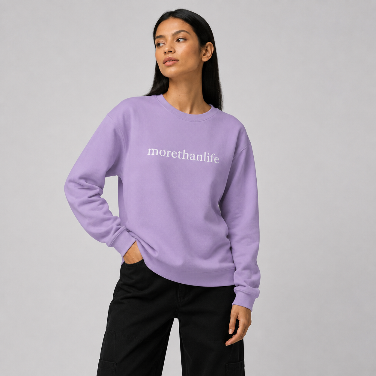 The Original 'More than life Behind Me' Sweatshirt