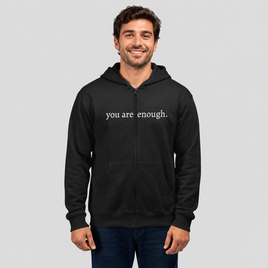 The Original 'More than life' Zip-Up Hoodie