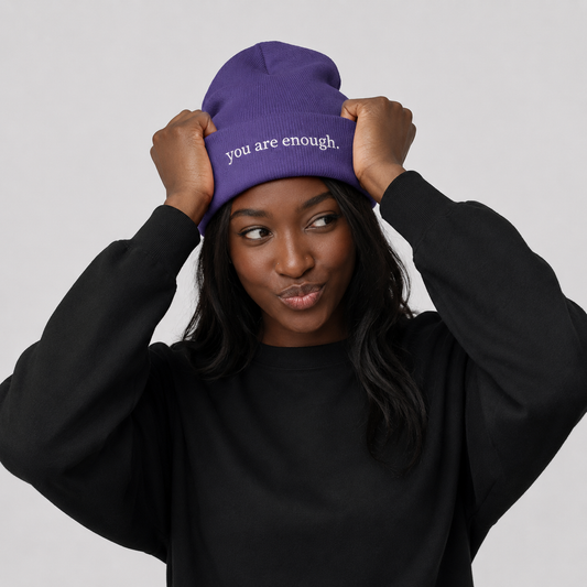 'More than life' Beanie