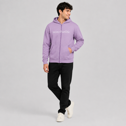 The Original 'More than life' Zip-Up Hoodie