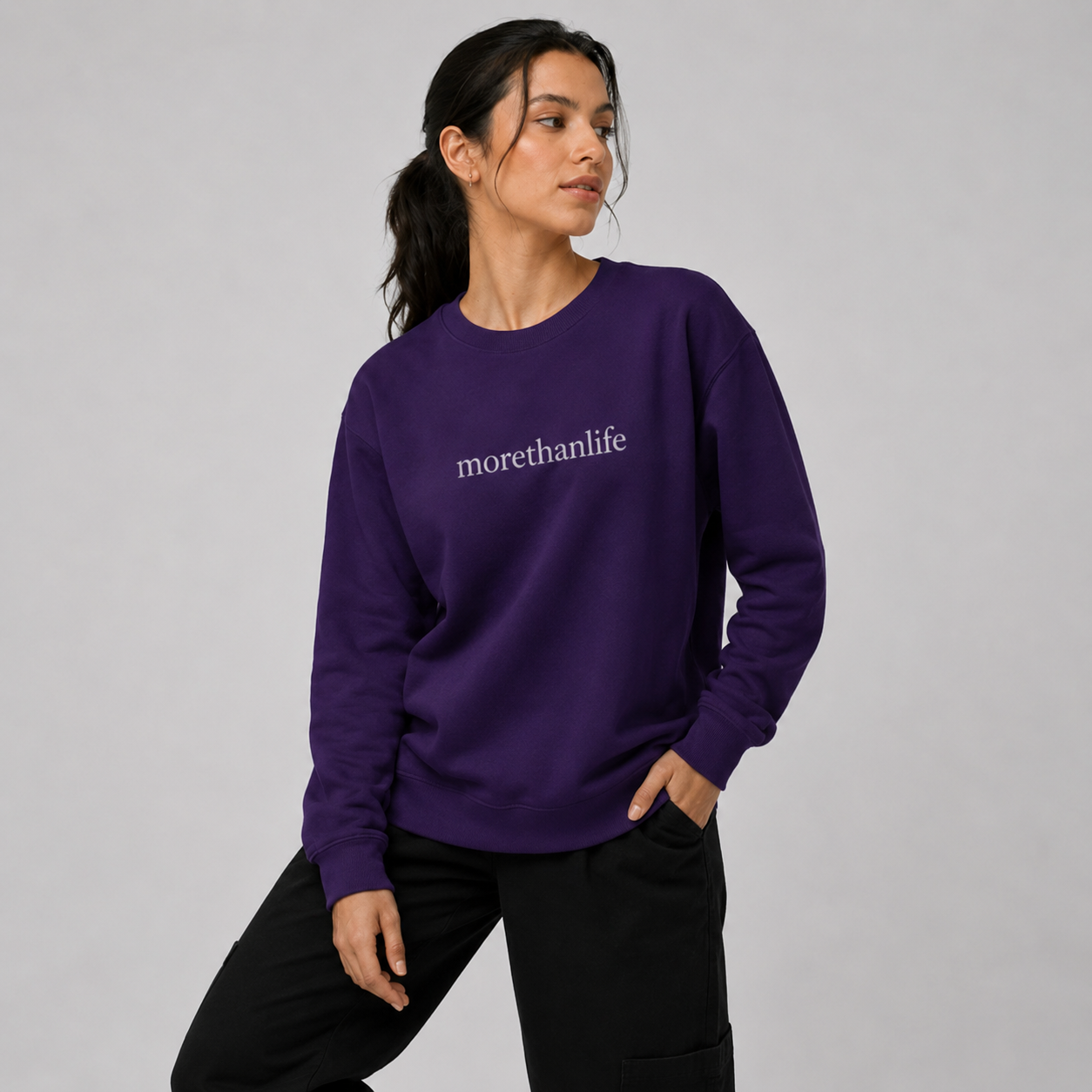 The Original 'More than life Behind Me' Sweatshirt