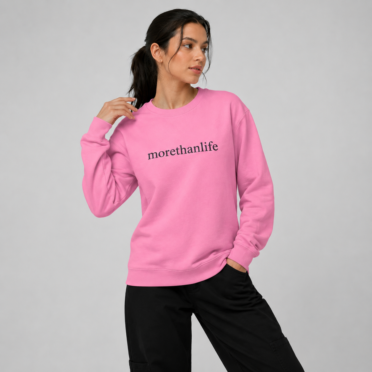 The Original 'More than life Behind Me' Sweatshirt