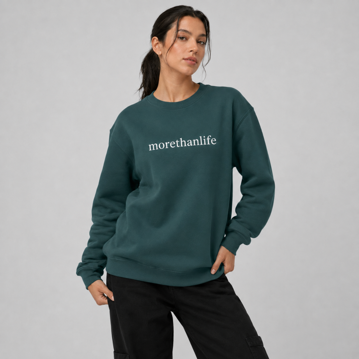 The Original 'More than life Behind Me' Sweatshirt