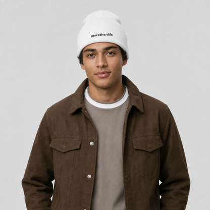 'More than life' Beanie