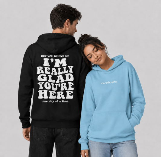 'I'm So Happy You're Here' Hoodie