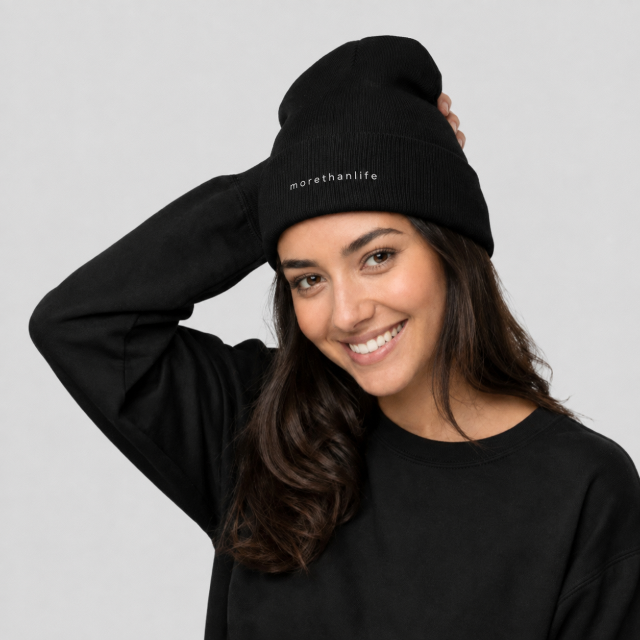 'More than life' Beanie