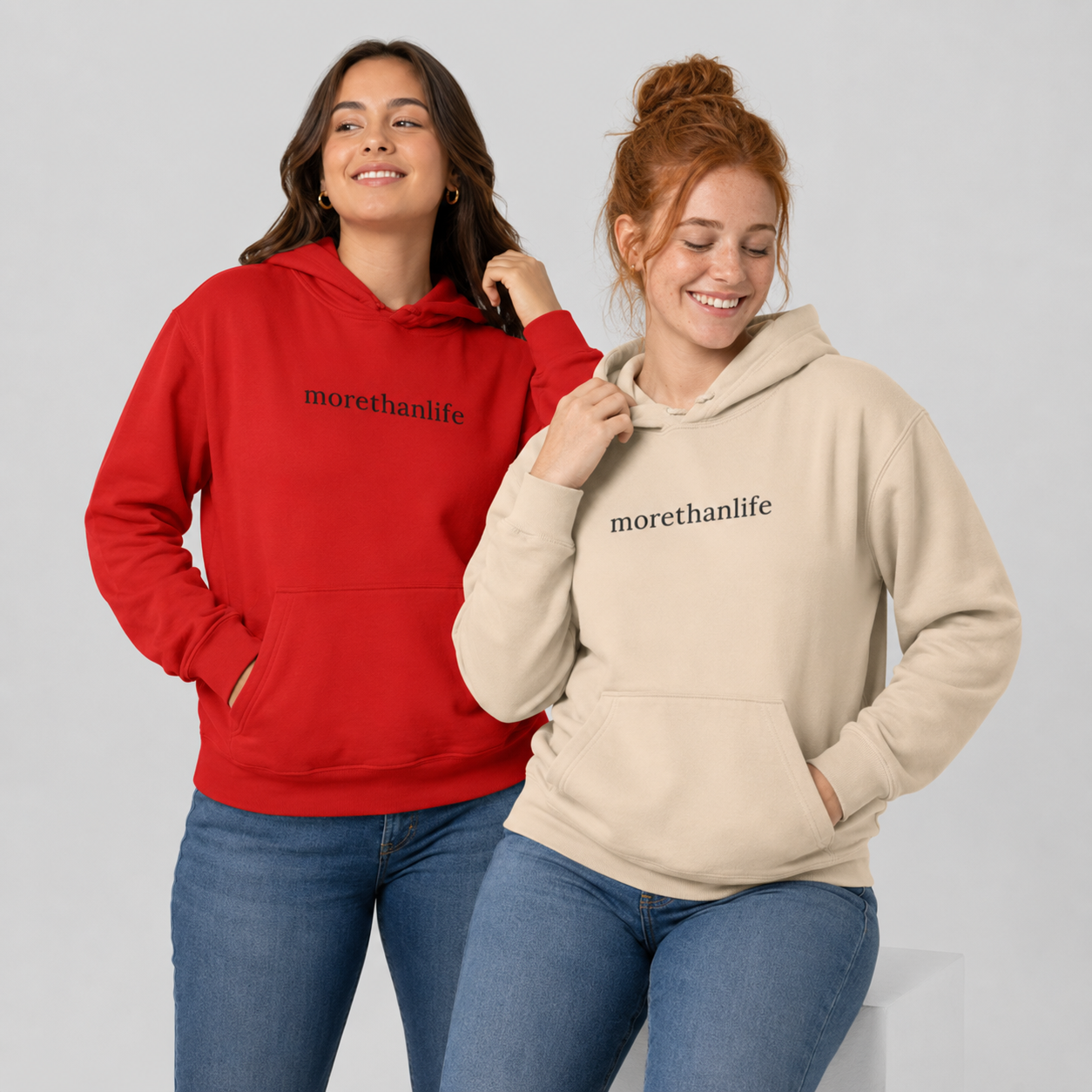 The Original 'More than life Behind Me' Hoodie