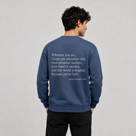 The Original 'More than life Behind Me' Sweatshirt