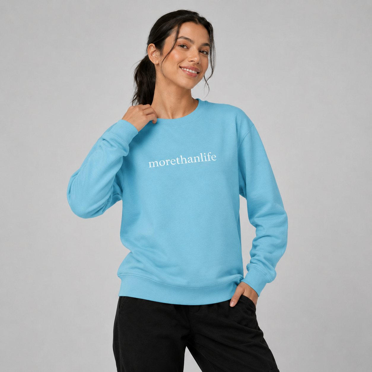 The Original 'More than life Behind Me' Sweatshirt
