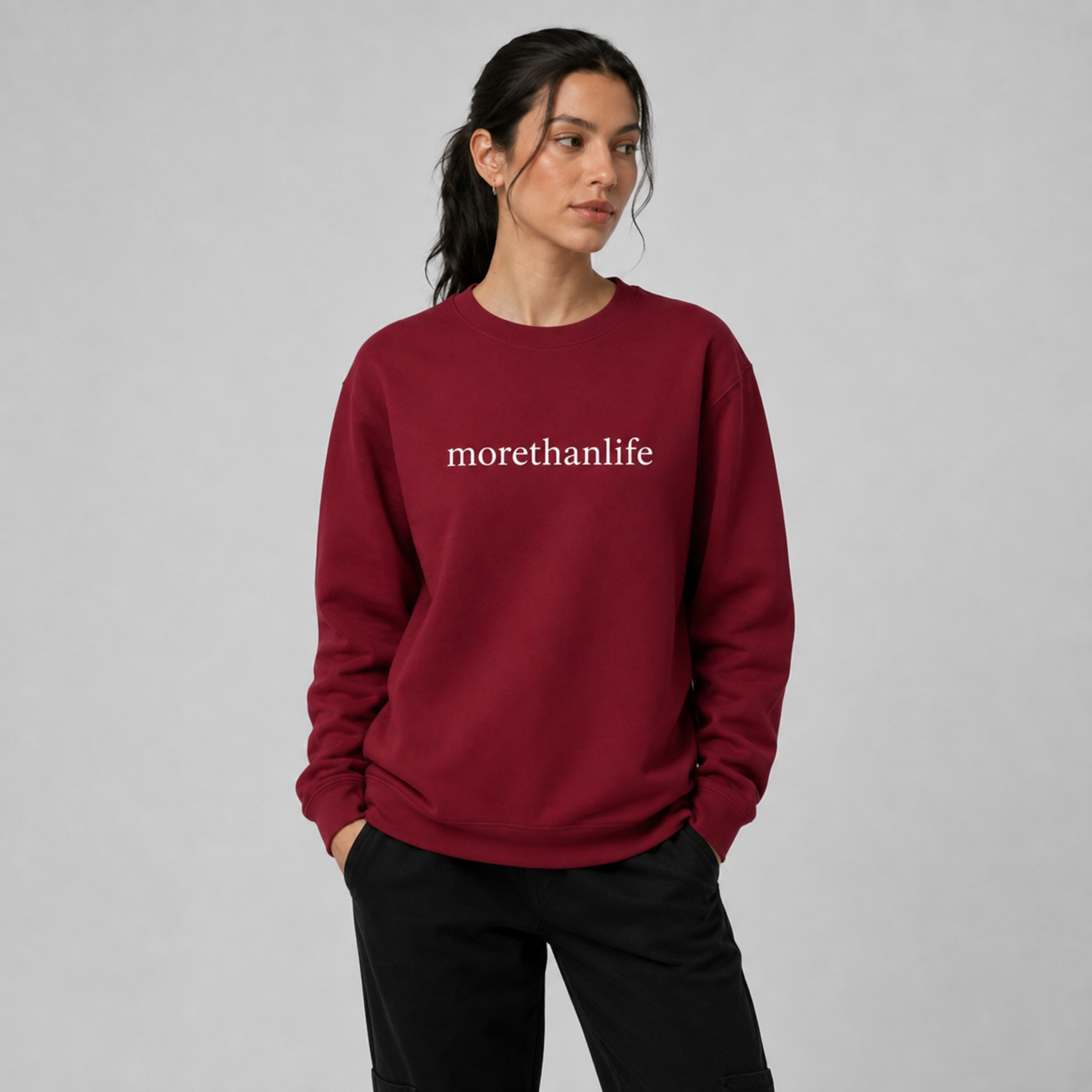 The Original 'More than life Behind Me' Sweatshirt