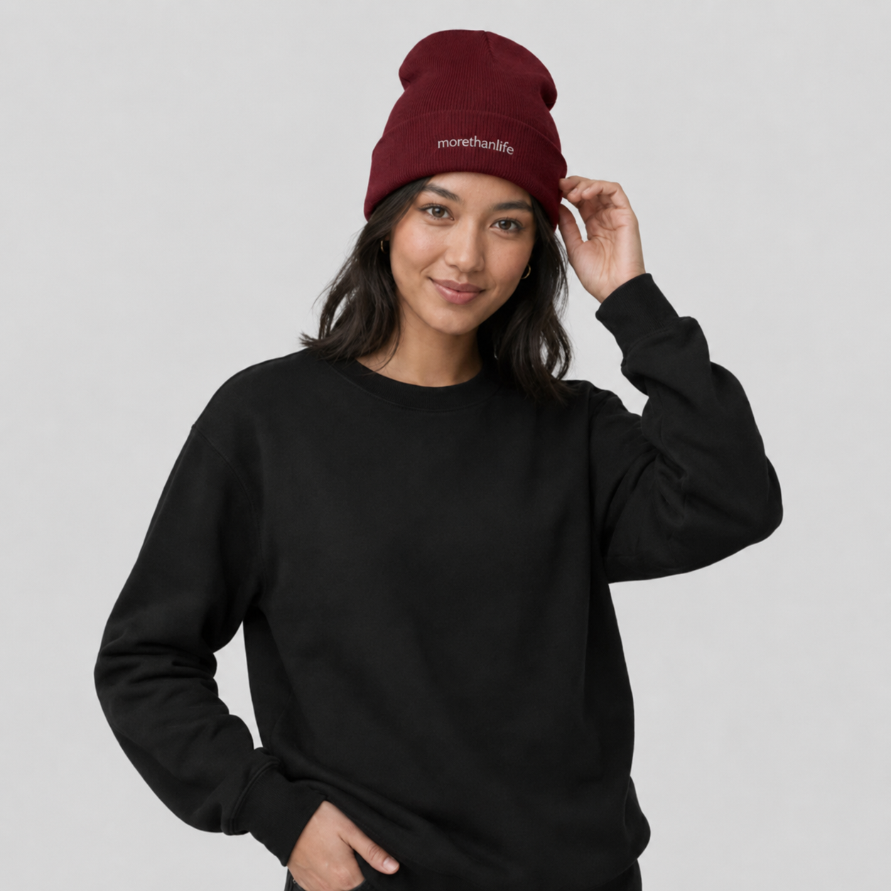 'More than life' Beanie