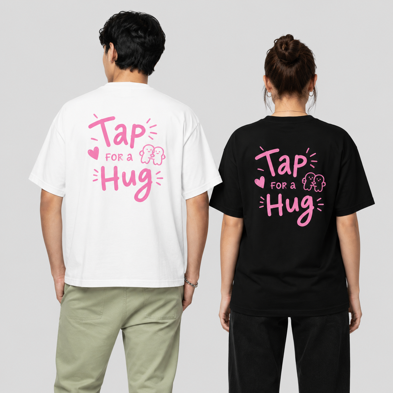 'Tap For Hugs' T-Shirt